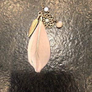 Dream catcher necklace